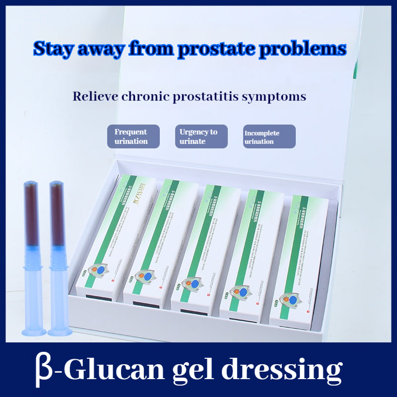 Prostate Health Gel – β-Glucan Hydrogel for Men’s Prostate Support